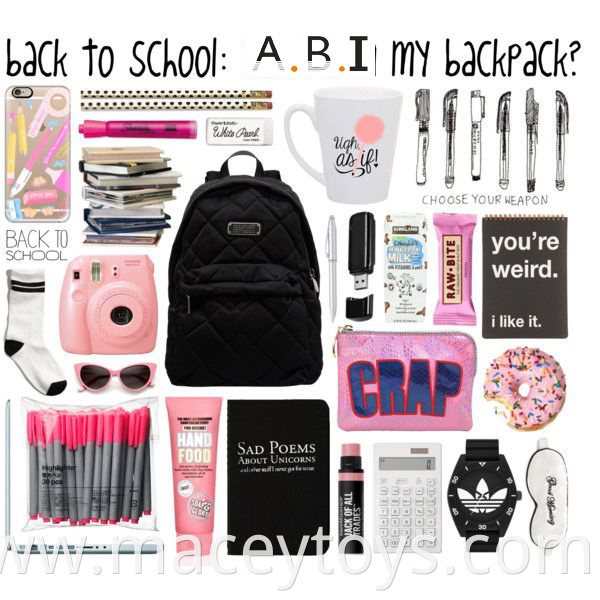 customized Hot Sales school supplies set for child